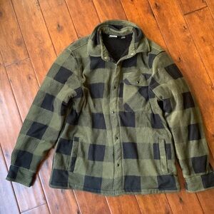 Parkside men’s fleece shirt jacket. Size medium 38/40